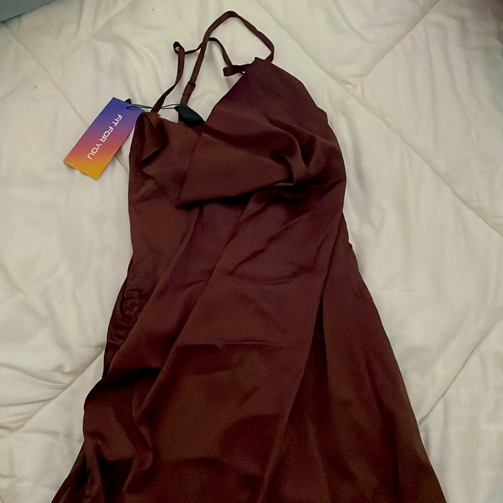 Brown dress